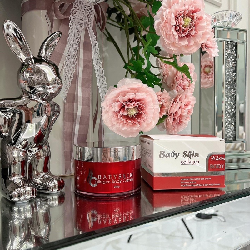 Bộ Kem Dưỡng Truyền Trắng Mạnh BABY SKIN Cho Da Ngăm Đen, Chai Lì