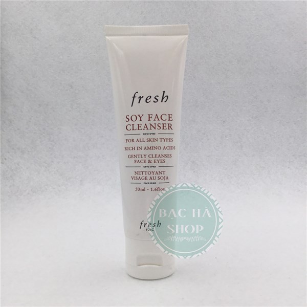 Fresh Sữa Rửa Mặt Đậu Nành Soy Face Cleanser For All Skin Types 50ml