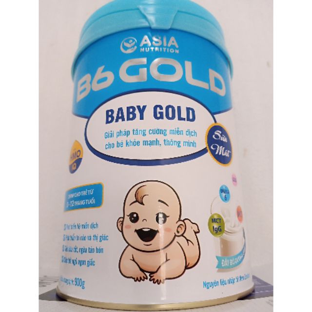 Sữa bột B6 GOLD 900g(Baby Gold)