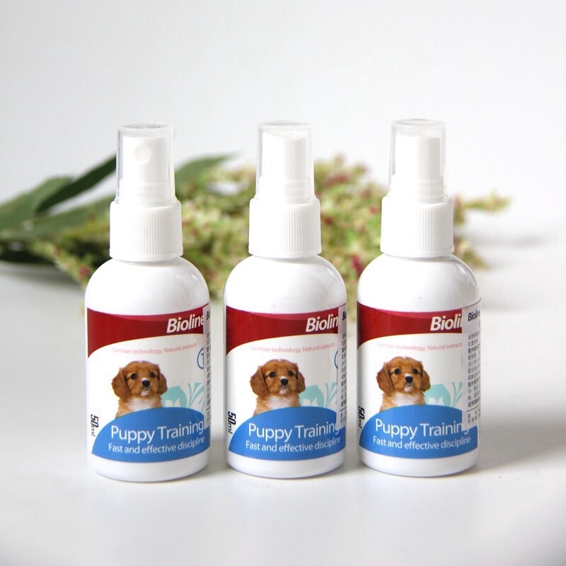 Xịt hướng dẫn chó mèo đi vệ sinh đúng chỗ Bioline 50ml - Zippopet