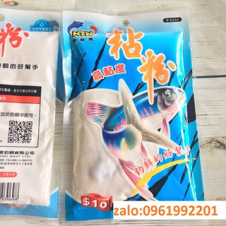 GÓI BỘT CHẤT DÍNH NTT #9032 TẠO KẾT DÍNH MỒI CÂU-GÓI BỘT KẾT DÍNH