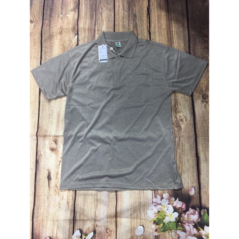 Áo thun nam trung niên có túi trái táo dưới 85kg chất mỏng mát mặc nhà