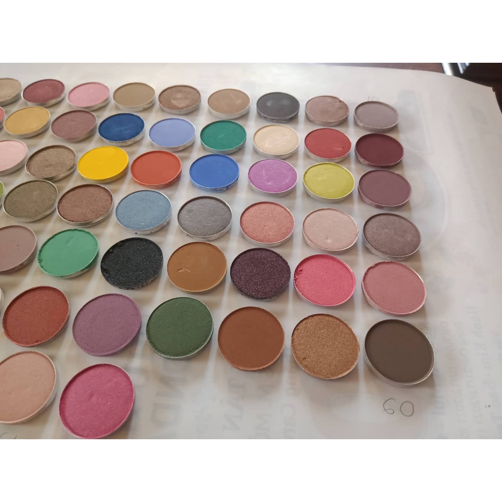 Thanh Lý Ô Phấn Màu Mắt đơn MAC EYESHADOW 1,3-1,5g.