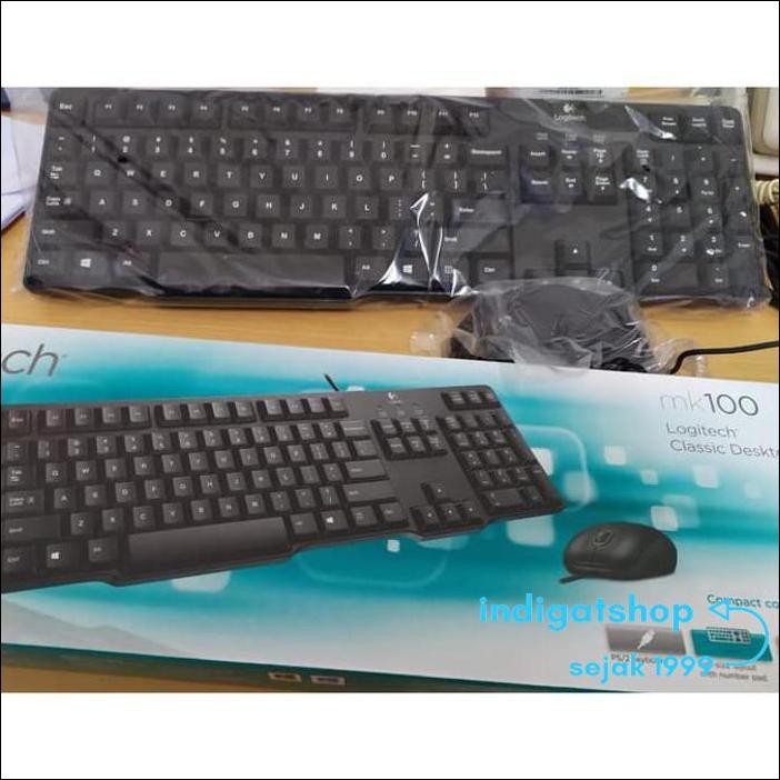 Bàn Phím Logitech Mk-100 (Chuột) Ps2 + Usb