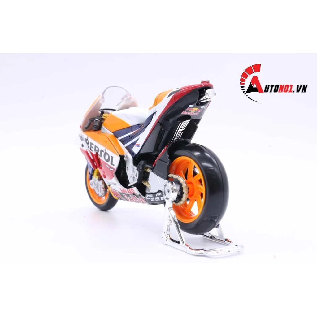 MÔ HÌNH XE MOTO GP HONDA RC213V REPSOL 2018 MARC MARQUEZ NO.93 1:18 MAISTO 5815