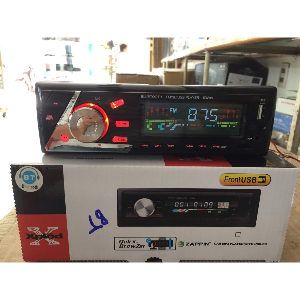Đầu nghe nhạc mp3 DC:12V có BLUETOOTH
