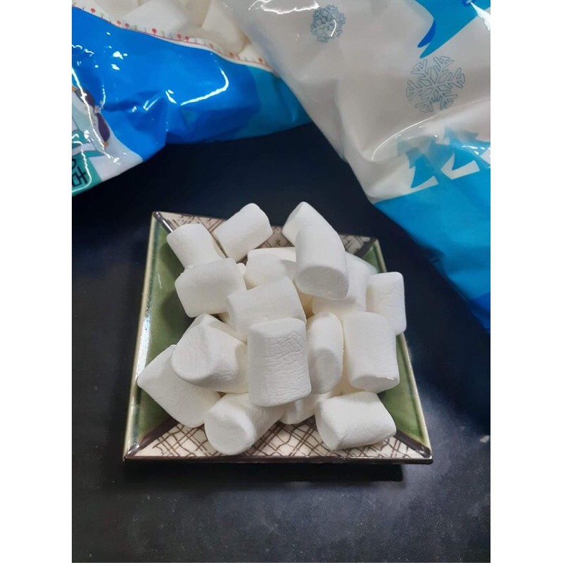 Kẹo dẻo Marshmallow nhạt No Addition gói 500gr