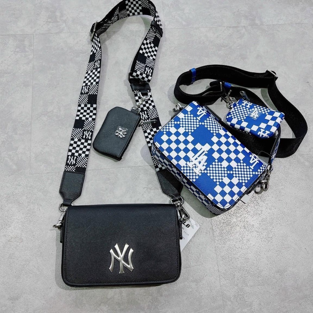 Túi Đeo Chéo MLB CHECKERBOARD MINI 3ACRS042N
