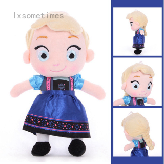 Búp Bê Công Chúa Anna& Elsa 30Cm Bằng Lông Nhung Dễ Thương Cho Bé