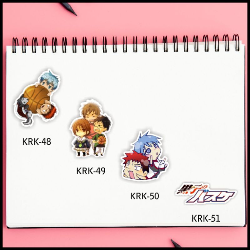 1 Sticker Dán Trang Trí Hình Anime Kuroko No Basket