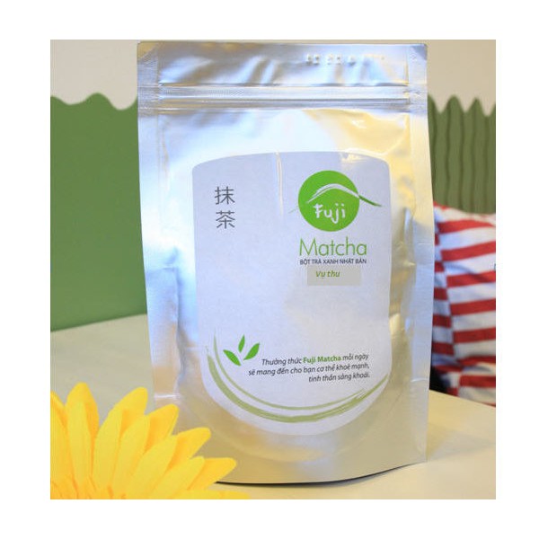 Bột trà xanh Nhật Bản Fuji Matcha vụ thu 100g