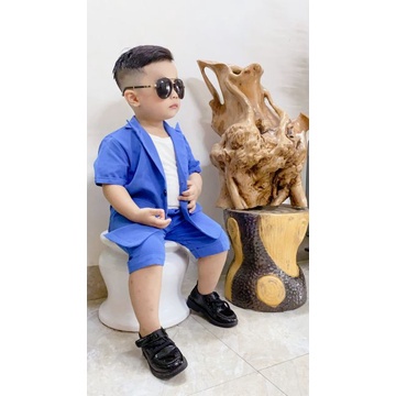 Bộ Vest cho Bé Trai hàng thiết kế riêng với Phong Cách Hàn Quốc Cao Cấp,cho bé bảnh bao ,đáng yêu Sét Vest T3