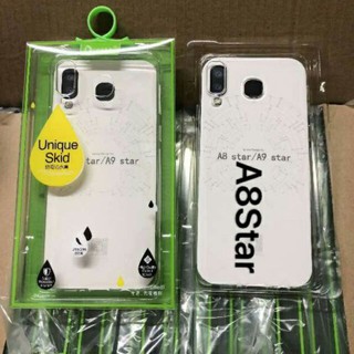 Ốp lưng silicon trong suốt SamSung Galaxy A8 Star siêu mỏng chính hãng VuCase