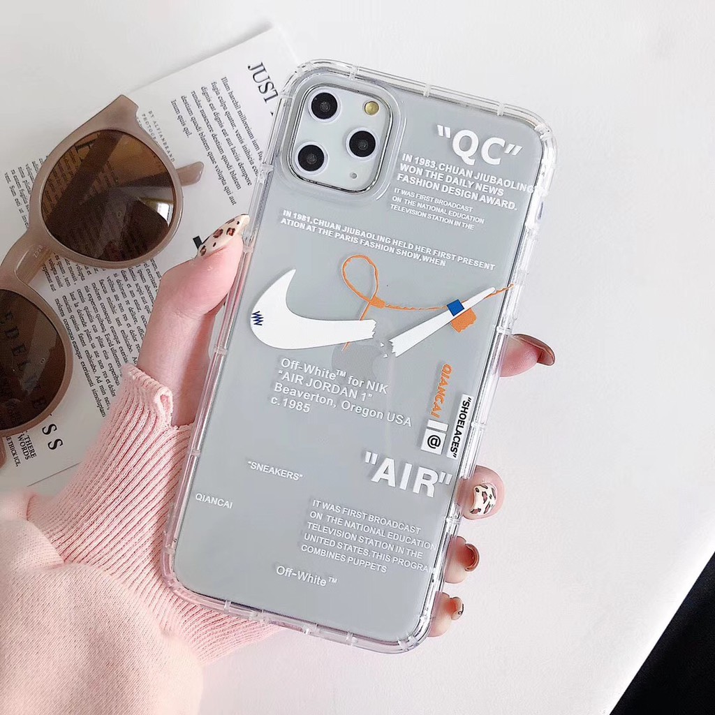 Ốp điện thoại TPU in logo thương hiệu NIKE dành cho iPhone 11 11 Pro Max 7 Plus 8 X XR XS | BigBuy360 - bigbuy360.vn