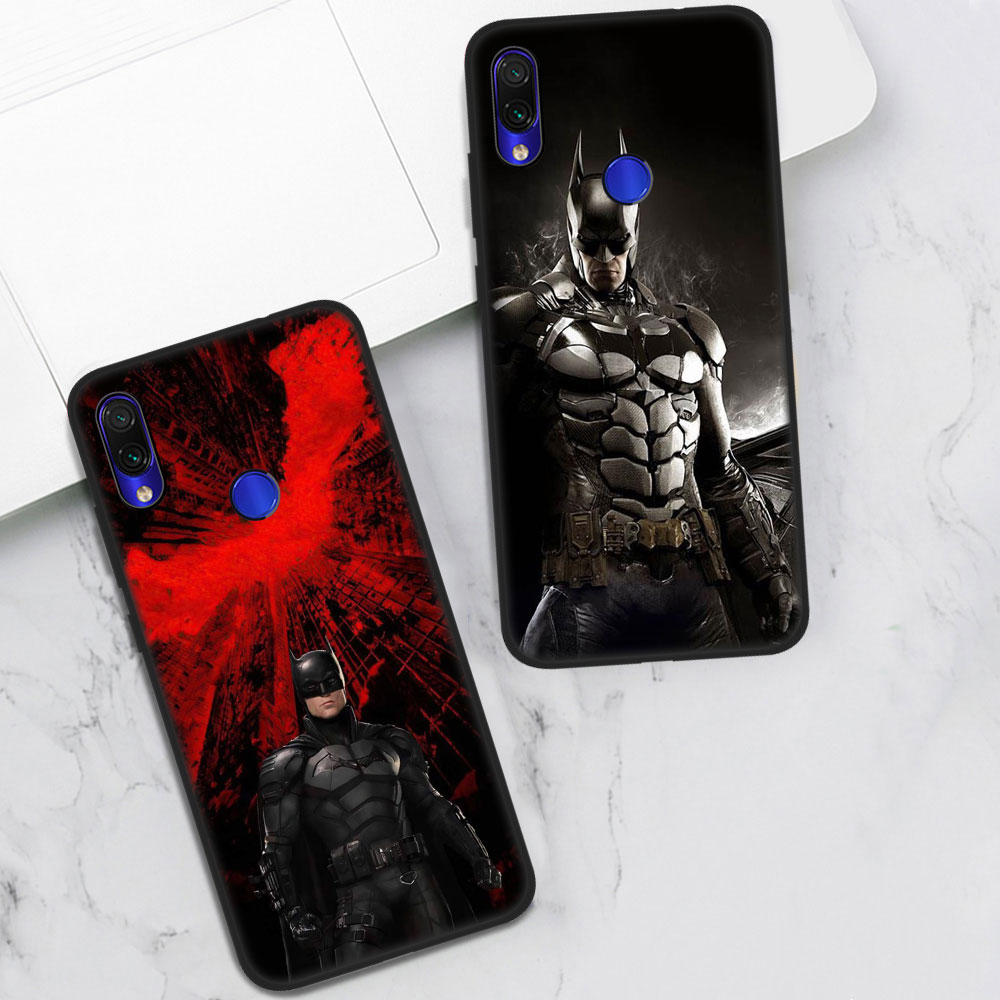 Ốp Điện Thoại Silicon Mềm Hình Batman Hero 27ni Cho Xiaomi Redmi Note 5 6 7 Pro Plus 5a