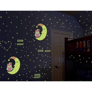 Tranh decal dạ quang