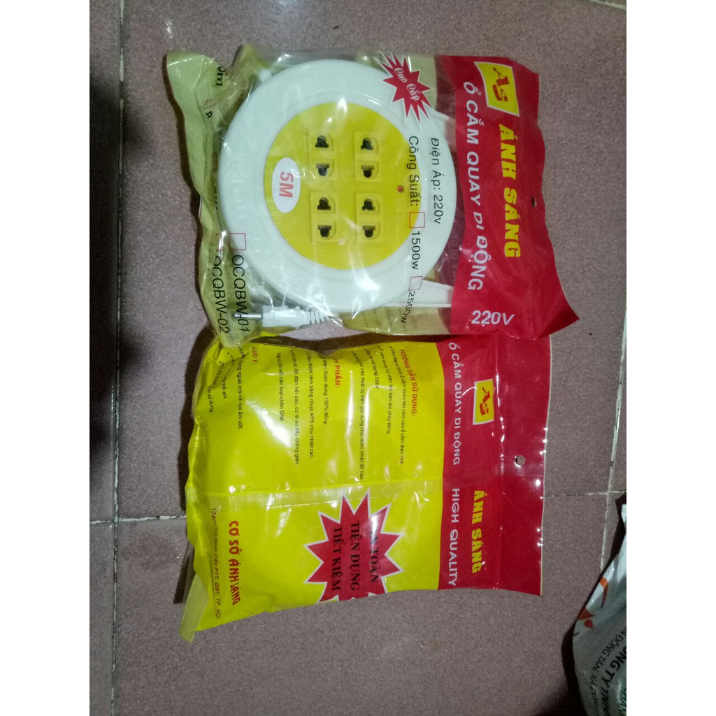 Ổ cắm quay 5m, 8m, 10m 1200w giá rẻ