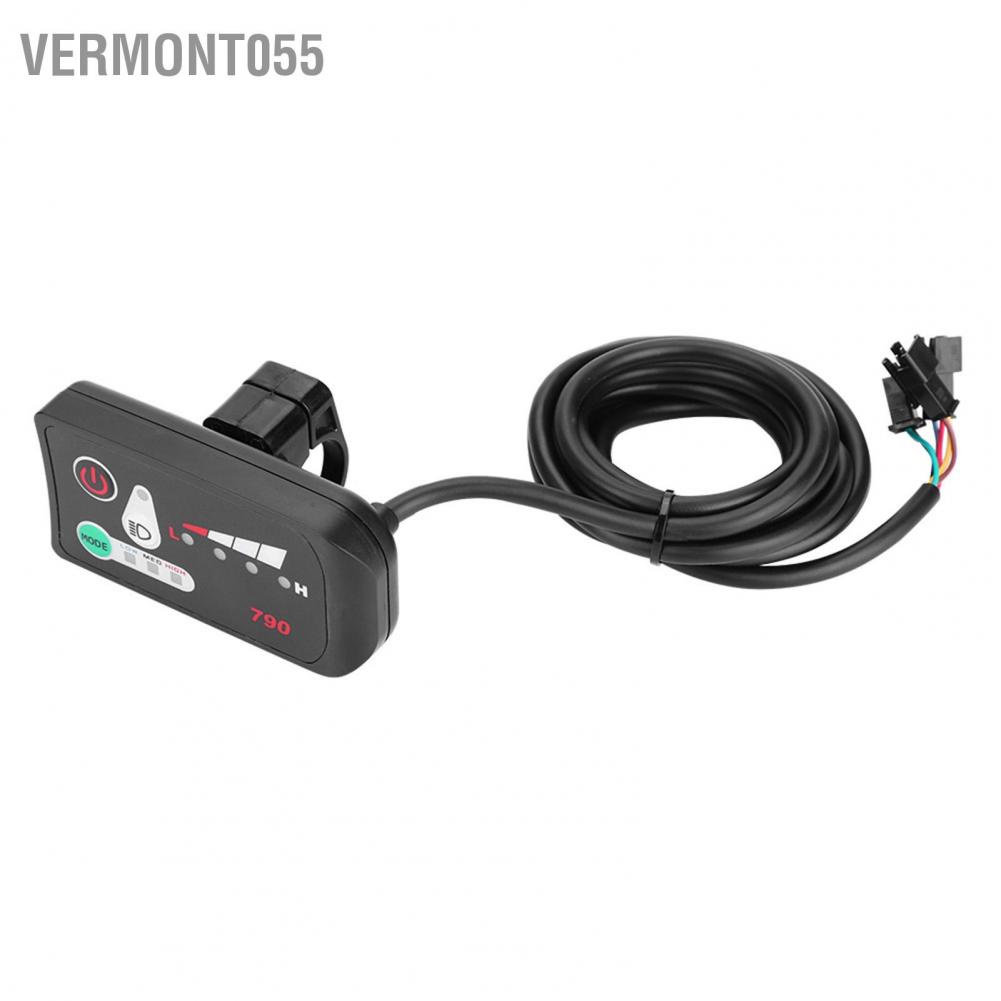 Vermont055 Waterproof LED Display Control Panel DIY Accessory Part for Electric Bike Scooter