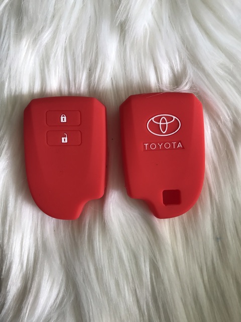 Bao Silicone Bọc bảo vệ chìa khoá thông minh Toyota  Vios  2 nút