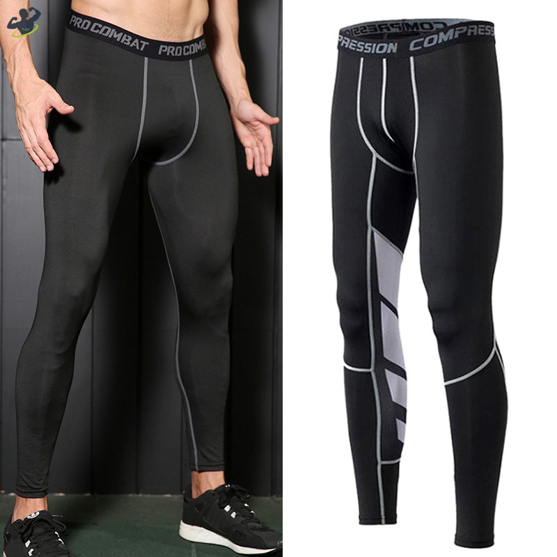 Quần legging thoáng khí cho nam dùng khi chơi thể thao