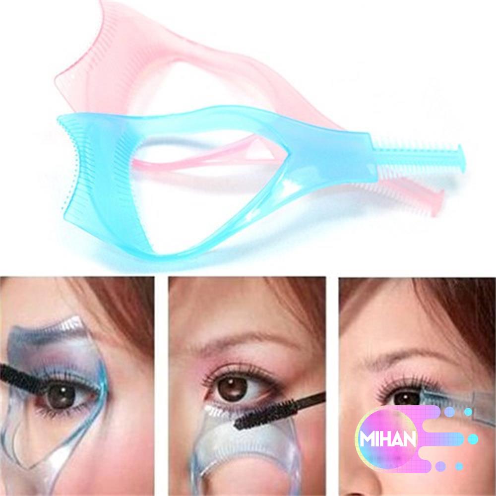 [Hàng mới về] Lược khuôn hỗ trợ chải trang điểm mascara 3 trong 1 màu ngẫu nhiên