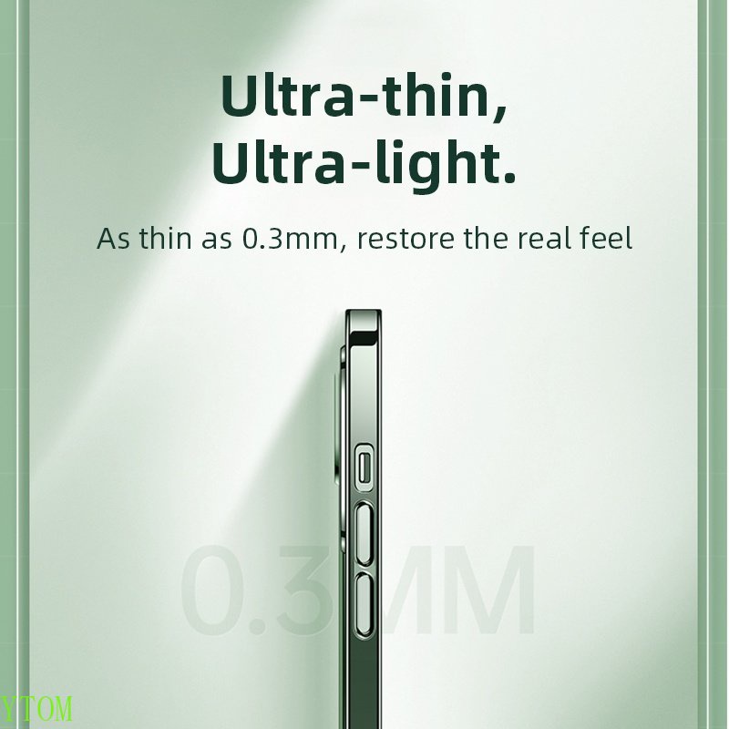 Ốp Điện Thoại Silicon Mềm Trong Suốt Mạ Viền Bảo Vệ Camera Cho iPhone 14 13 12 Pro Max 14