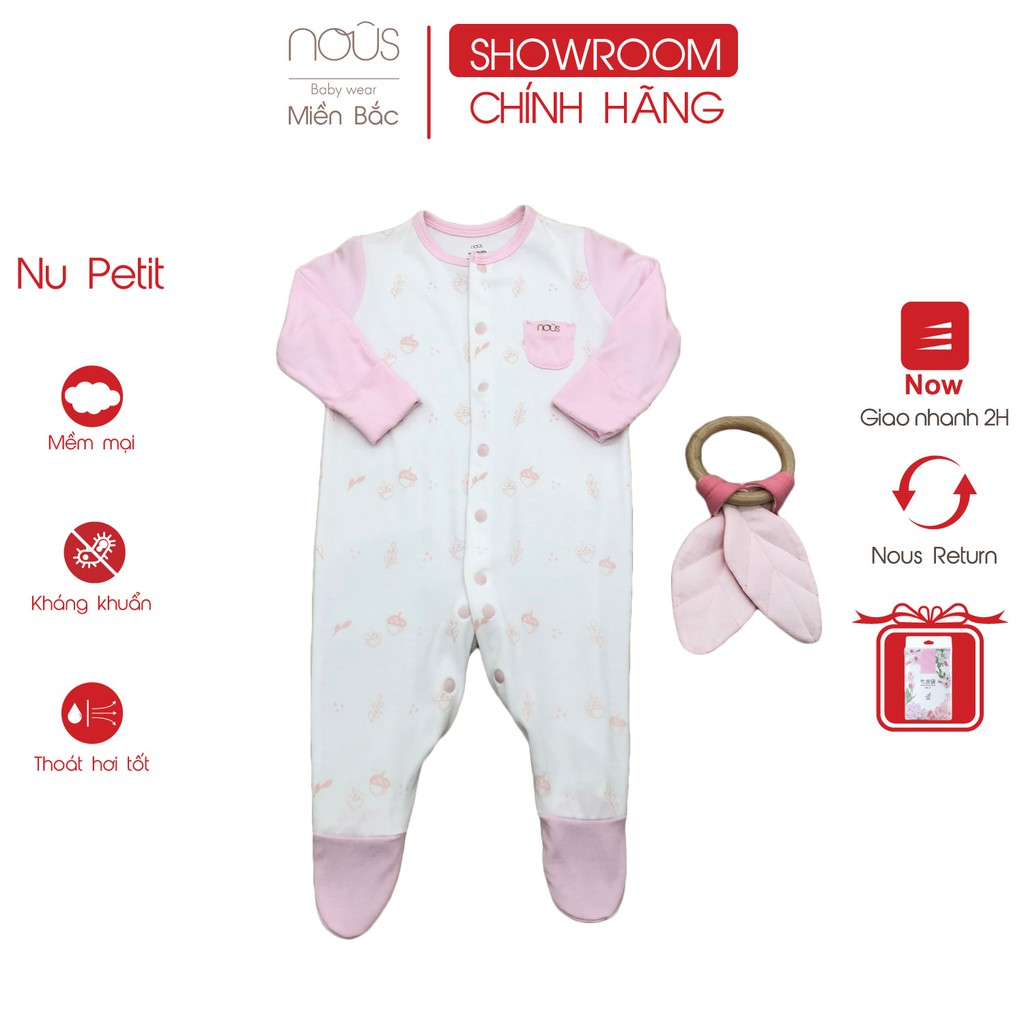 Body Nous pettit newborn trắng hồng (cáo)