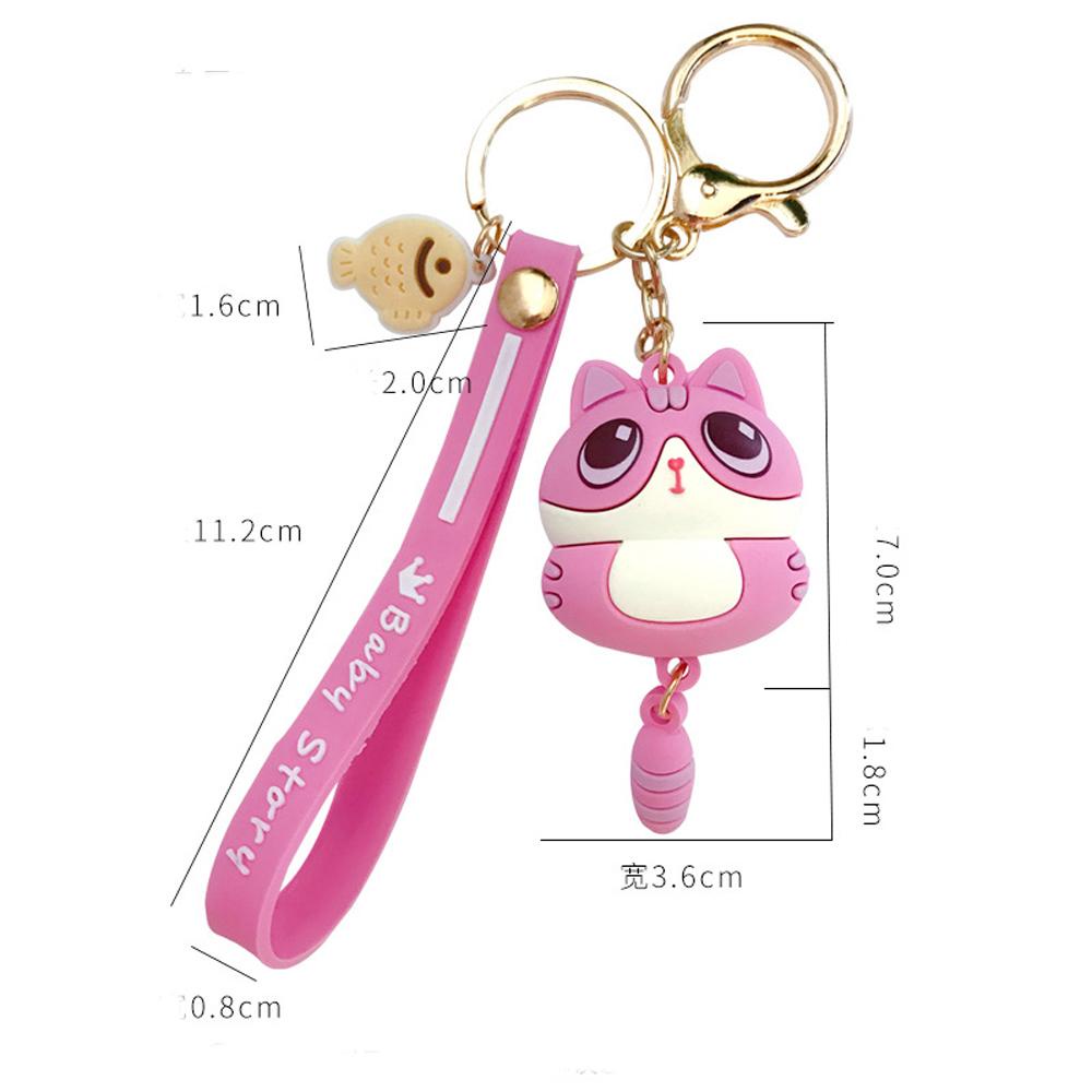 Móc Khóa Hình Mèo PEWANY Dễ Thương
