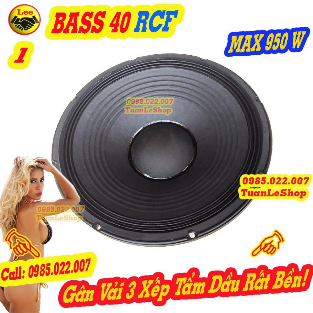 02 LOA BASS 4 TẤC TỪ 220 COIL 100 RCF -LOA BASS 40 – GIÁ 02 CỦ LOA RỜI