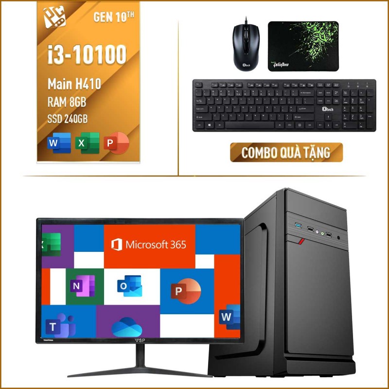 Máy Tính Văn Phòng Gen 10 Core i3 - 04