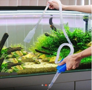 BƠM TAY HÚT CẶN VỆ SINH BỂ CÁ