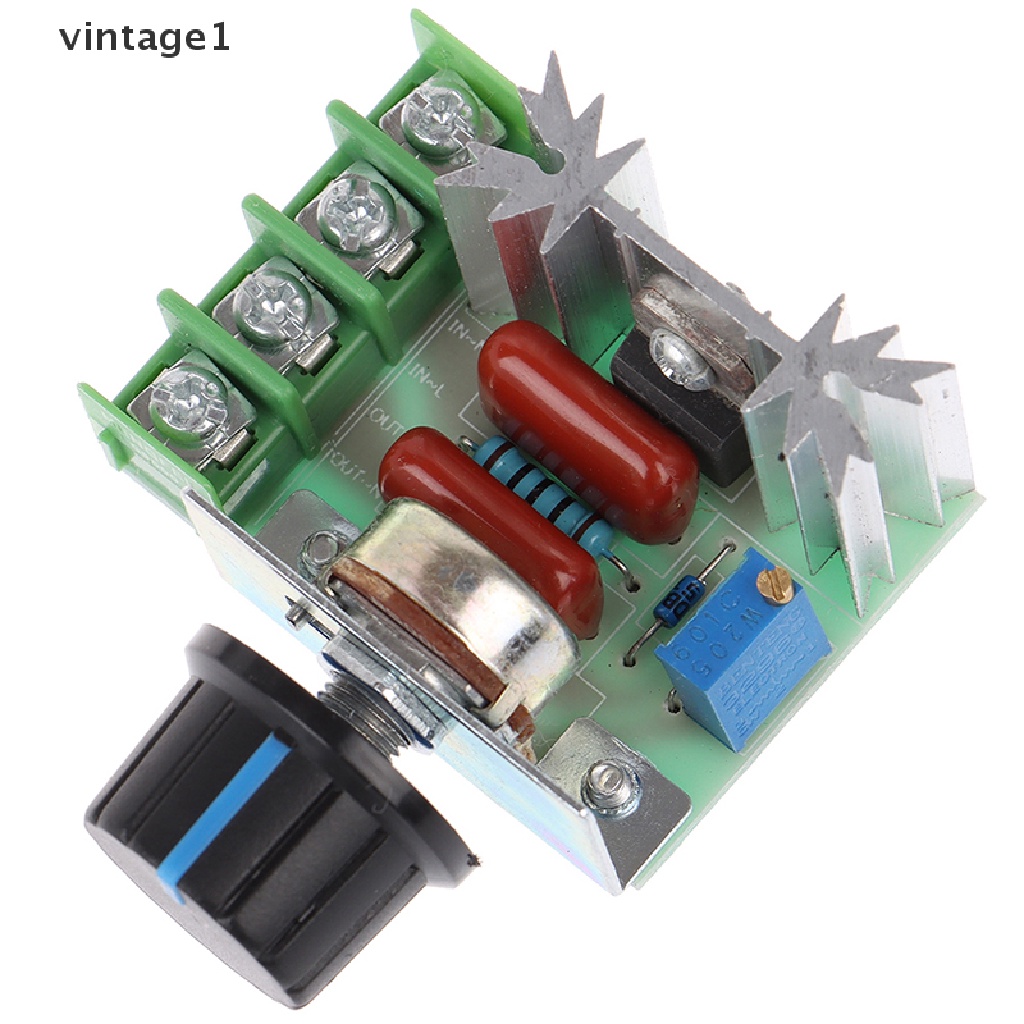 1 Bộ Điều Chỉnh Tốc Độ Điện Áp 50-220V 2000W