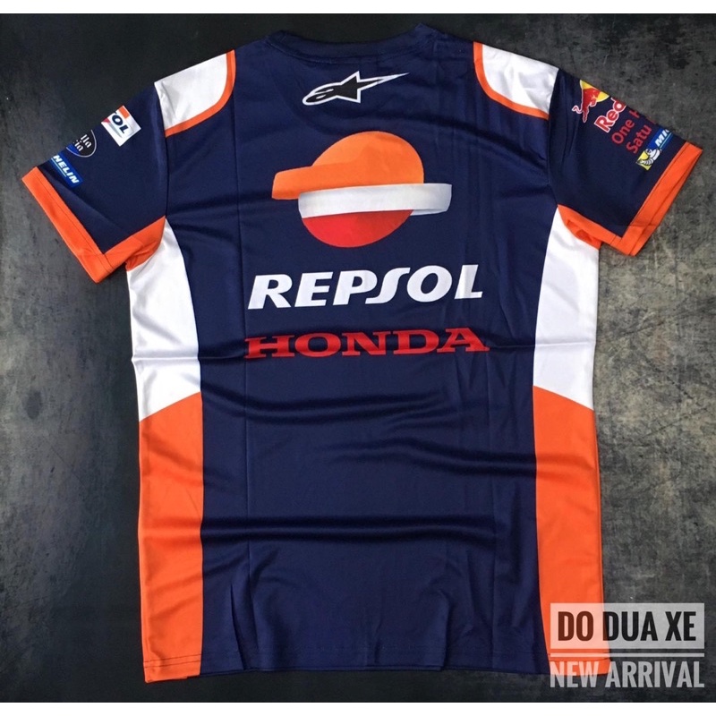 Áo thun đua xe Moto GP_Honda