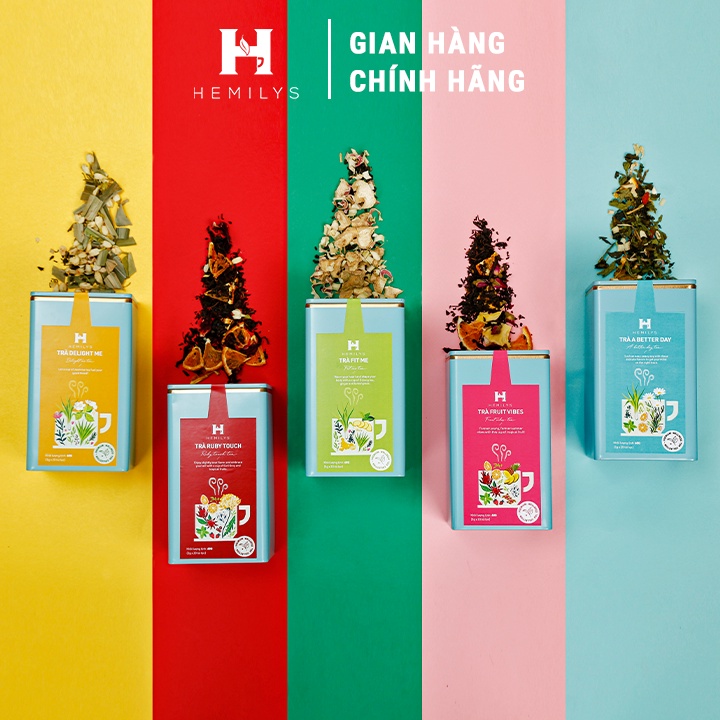 Trà Thảo Mộc Trà Lài Chống Oxi Hóa Giảm Stress Giảm Nguy Cơ Ung Thư Giảm Cholesterol Máu Delight Me Hemilys Tea