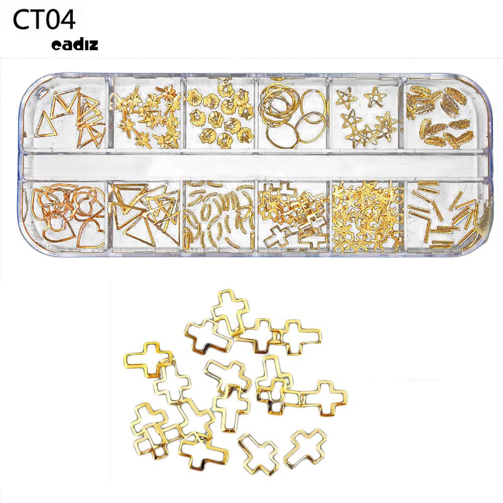 Hộp đá đính móng tay lấp lánh