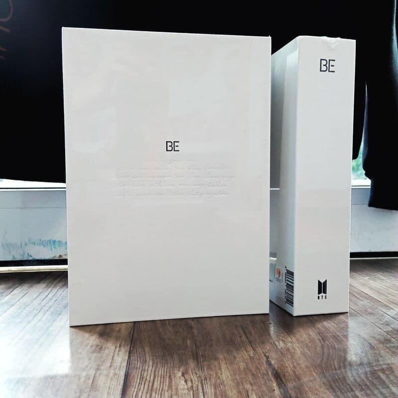 Album BE DELUXE edition BTS có sẵn