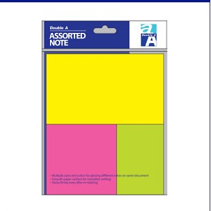 Giấy Nhớ Double A  [ 3 𝑺𝒊𝒛𝒆 ] Màu Dịu -Kích Thước Lần Lượt 𝟭𝟮𝟳*𝟳𝟲/𝟳𝟲*𝟳𝟲/𝟳𝟲*𝟱𝟭𝗺𝗺