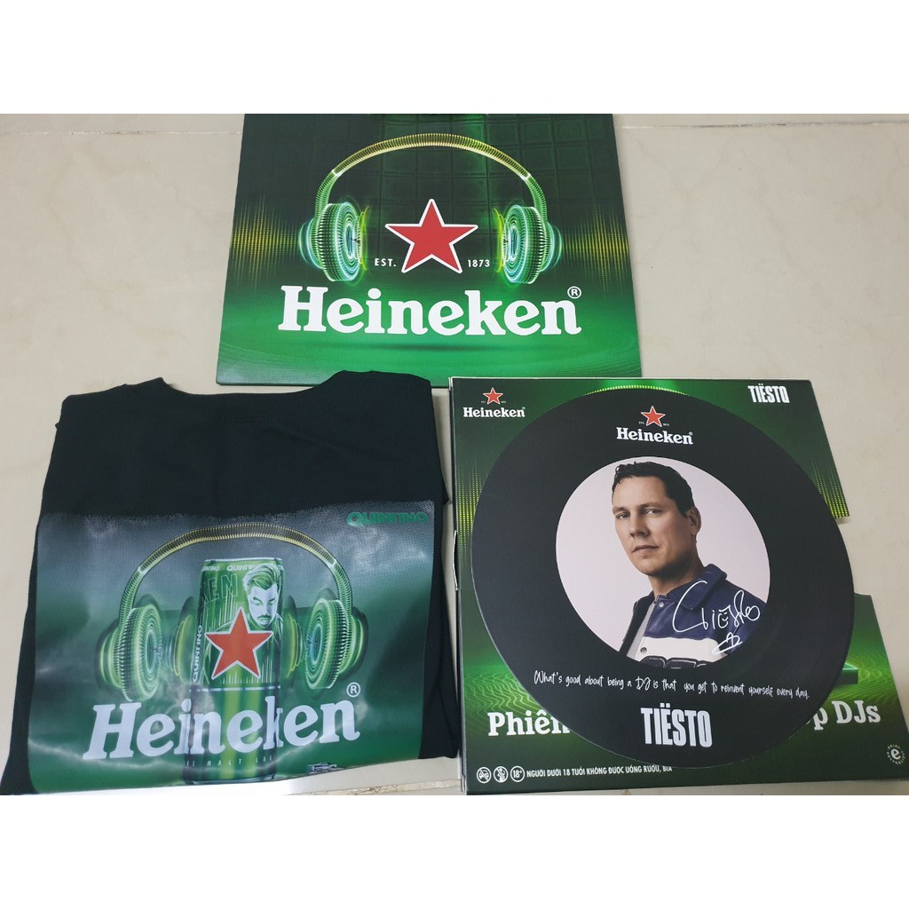 Áo thun Heineken chất đẹp size M