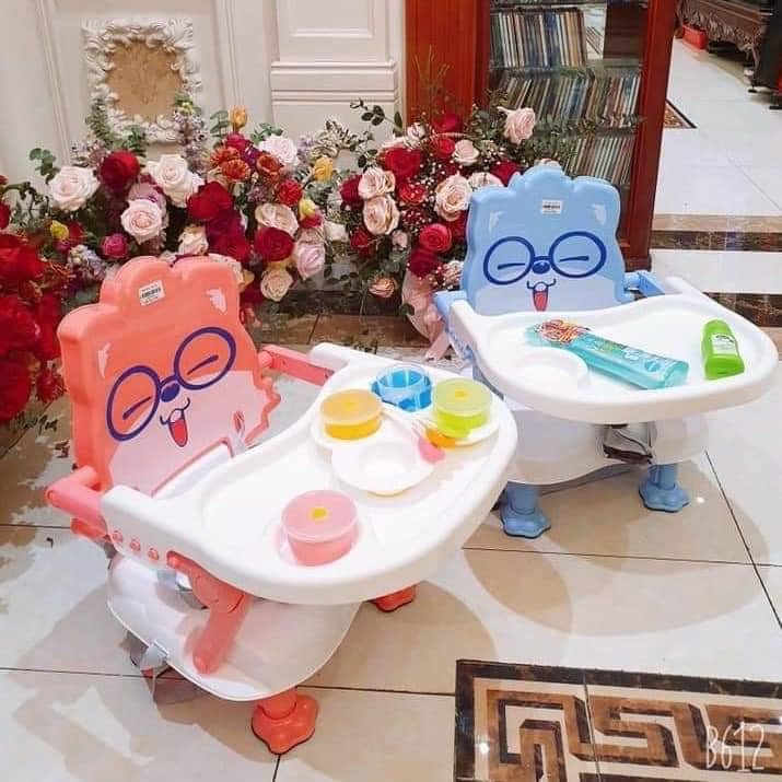 GHẾ ĂN DẶM ĐA NĂNG CHÍNH HÃNG ĐẦY ĐỦ PHỤ KIỆN BÁNH XE GẤP GỌN