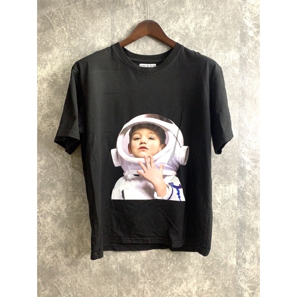 Áo Phông Nam Nữ ADLV Phi Hành Tay lỡ Áo Thun Nam Nữ ADLV Form Rộng( M5 - 6)