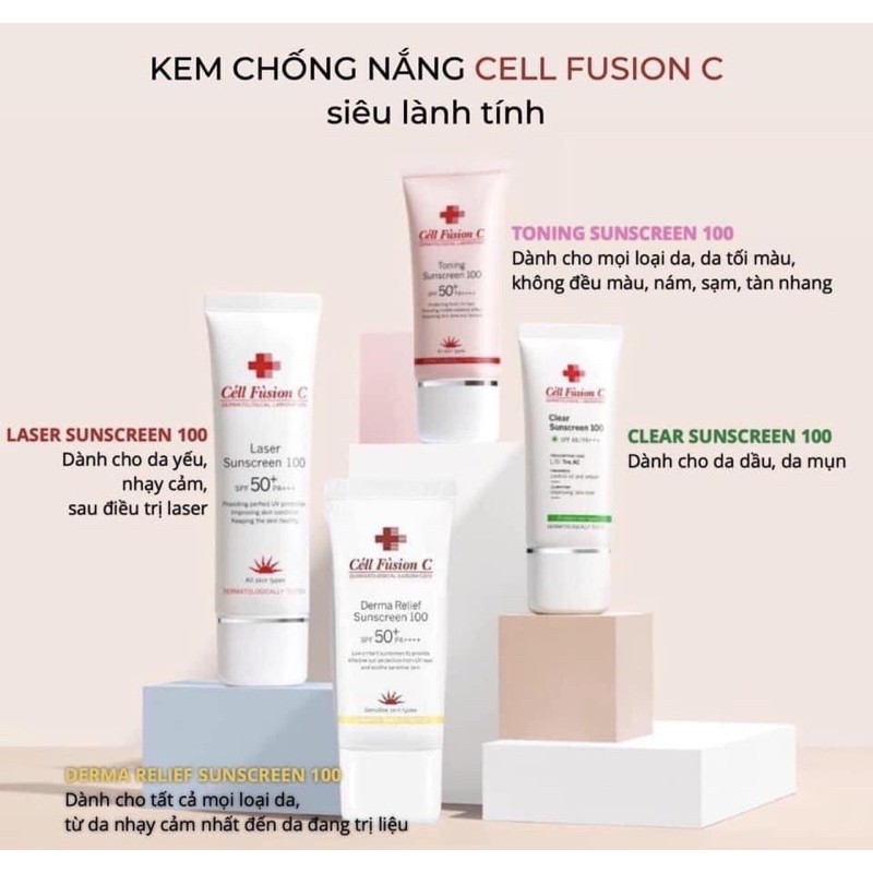 [Chính hãng] Kem chống nắng Cell Fusion C 50ml | BigBuy360 - bigbuy360.vn