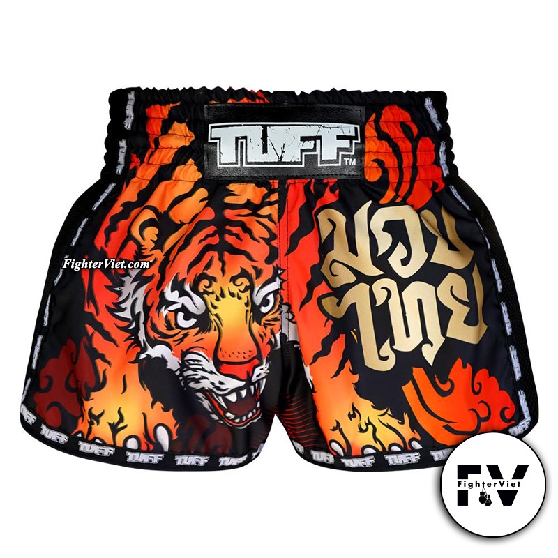 Quần TUFF Muay Thai Boxing Shorts New Retro