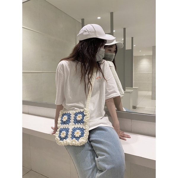 Túi hoa ghép ô handmade