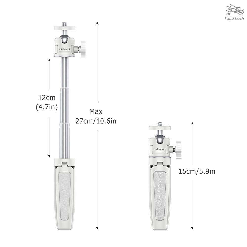 ULANZI Giá Đỡ Ba Chân Mini MT-08 Ốc Vít 1 / 4 Inch Có Thể Kéo Dài Và Kéo Dài Để Bàn | BigBuy360 - bigbuy360.vn