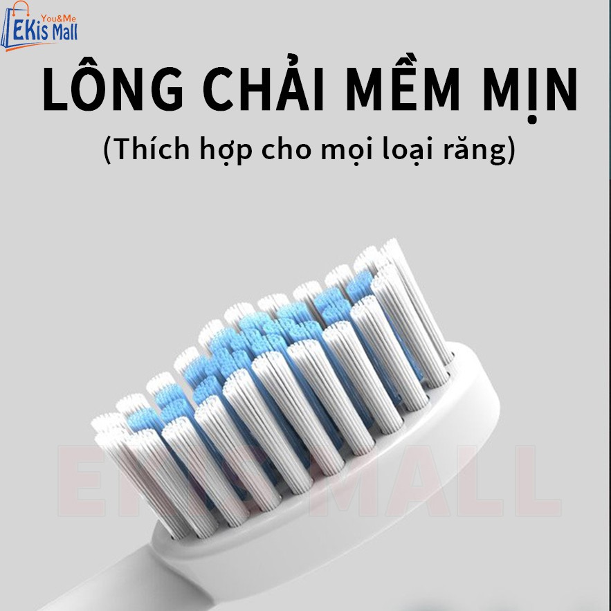 Bàn chải đánh răng điện tự động A1 lông mềm Cao Cấp Bàn chải điện gia đình bảo hành 12 tháng