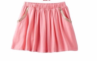 Chân váy liền quần bé gái