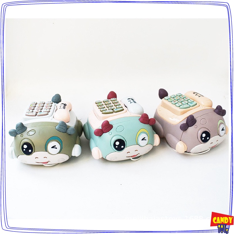 ĐỒ CHƠI ĐIỆN THOẠI Ô TÔ HOẠT HÌNH CHO BÉ - M5691