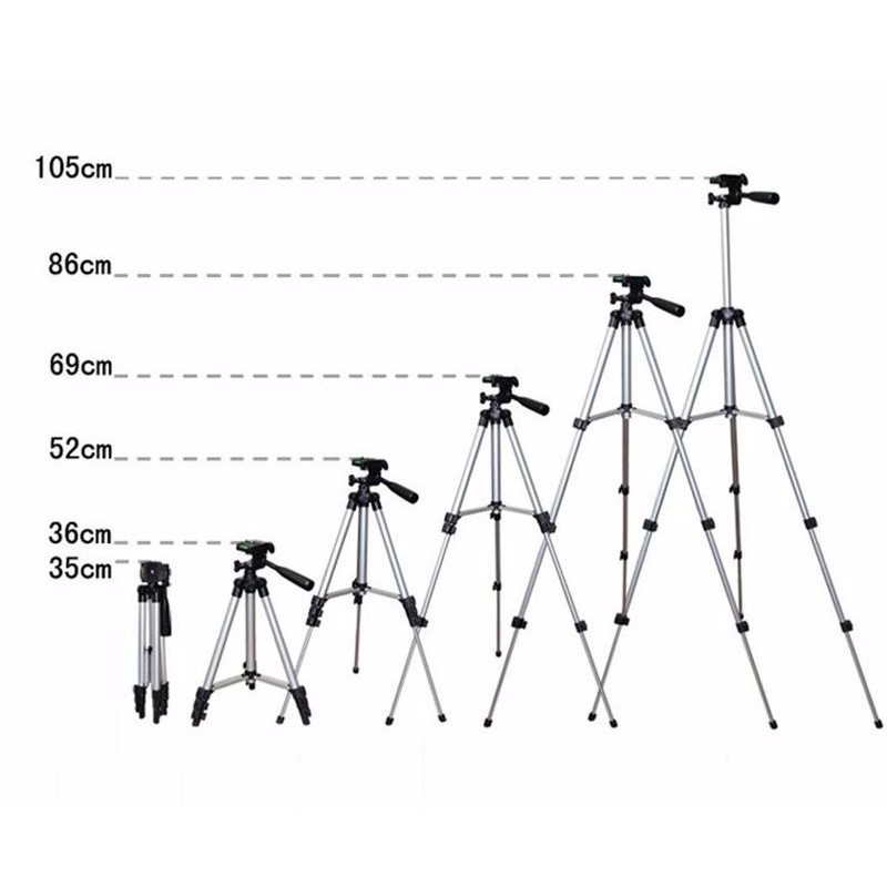 Chân kẹp điện thoại chụp hình 3 chân Tripod TF-3110