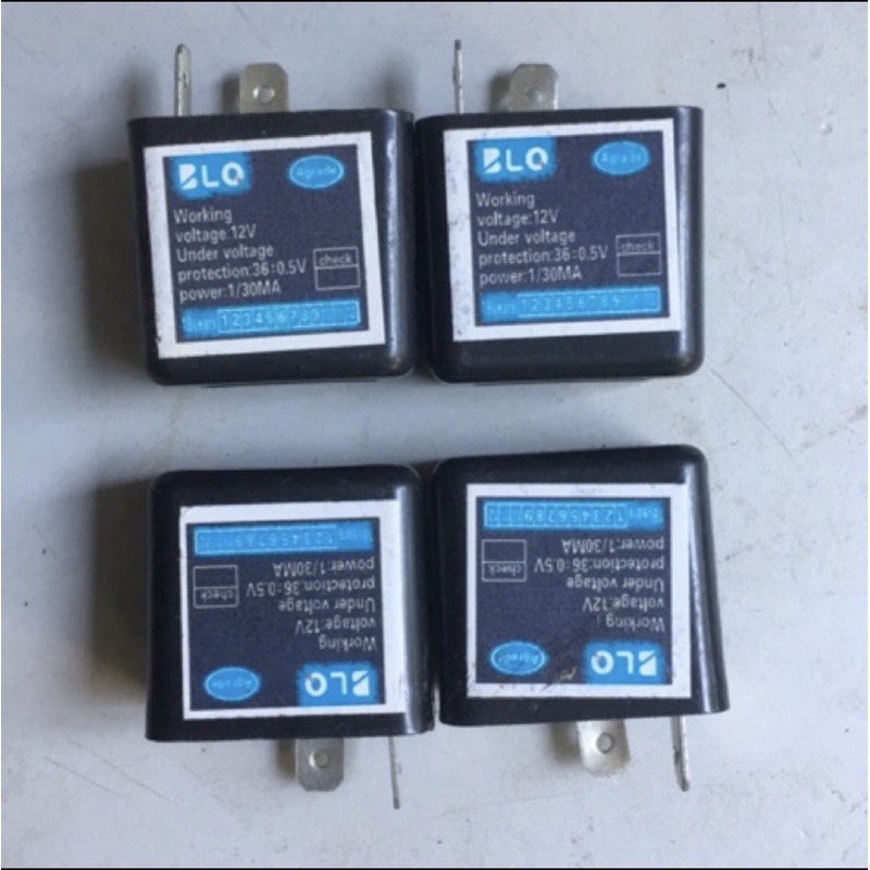 Cục chớp xi nhan xe đạp điện (36V - 60V) - BLQ