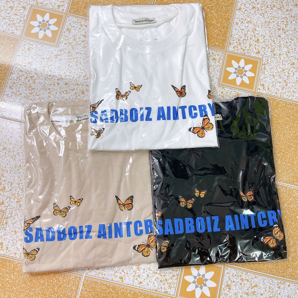 Áo Phông Tay Lỡ UNISEX SADBOIZ cực chất